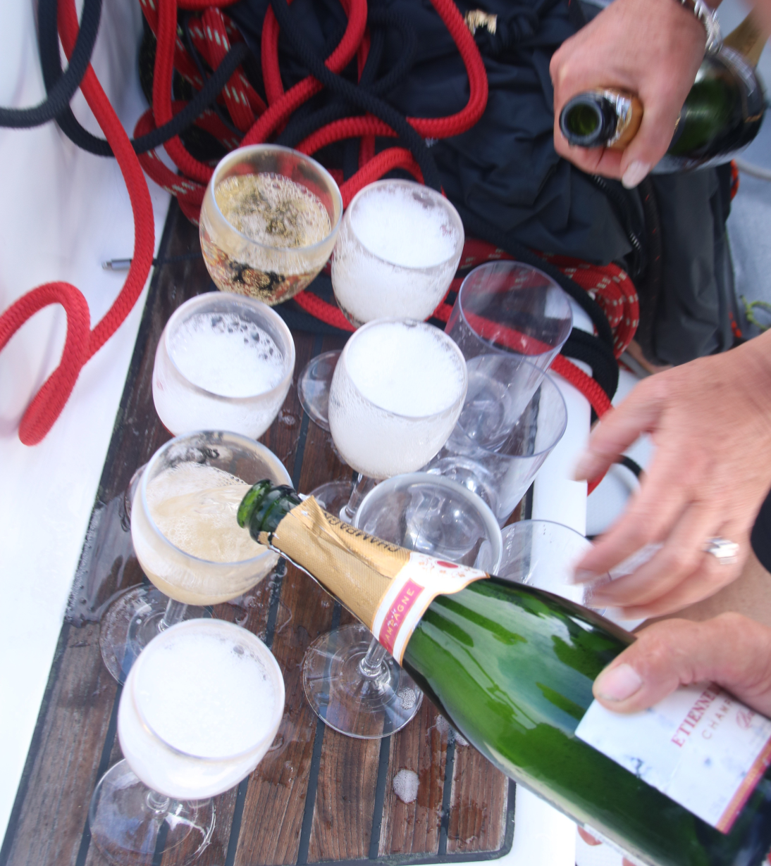 шампанское в студию!