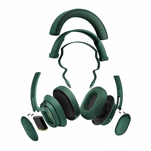 Полностью модульные и разборные наушники стали лучше. Представлена обновлённая версия Fairphone Fairbuds XL с новыми драйверами 