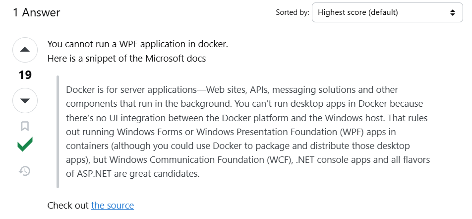 Stackoverflow считает так же.