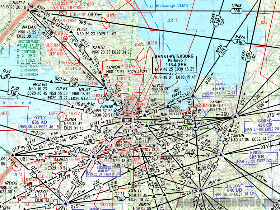 Как устроены воздушные дороги в небе - 1