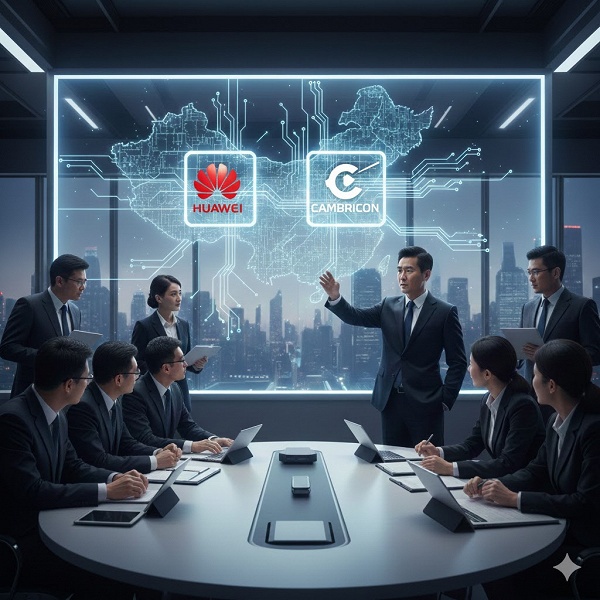 Пока одобрены только Huawei и Cambricon. Китай формирует белый список поставщиков ИИ-чипов - 1 Пока одобрены только Huawei и Cambricon. Китай формирует белый список поставщиков ИИ-чипов