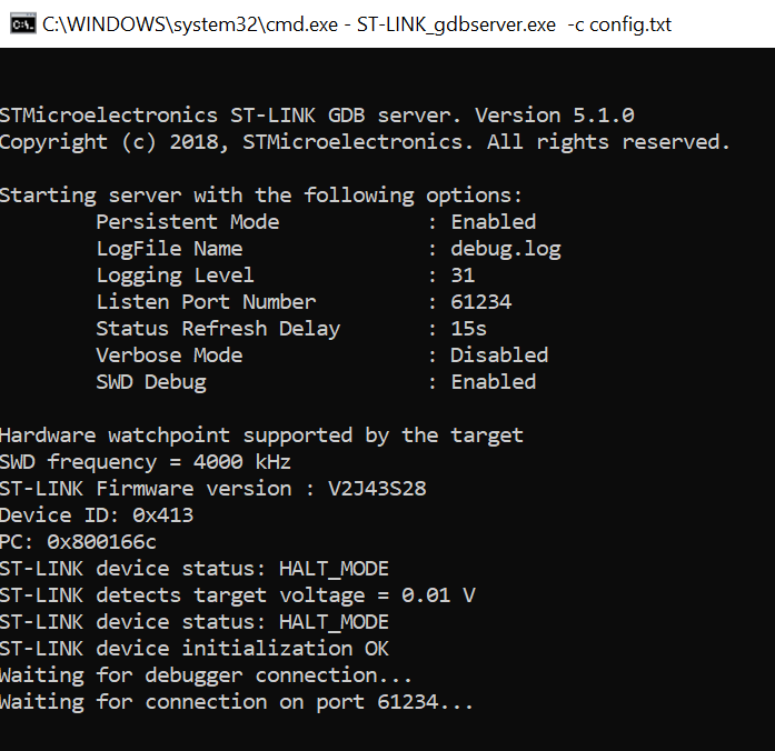 Программатор из обломка платы Nucleo - 10 Программатор из обломка платы Nucleo - 10