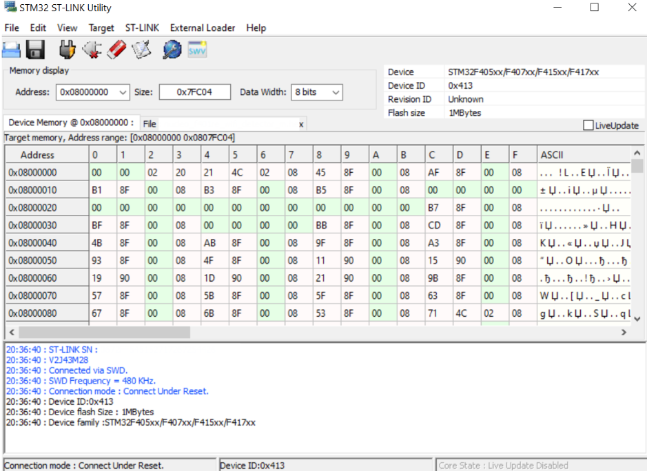 Программатор из обломка платы Nucleo - 6 Программатор из обломка платы Nucleo - 6