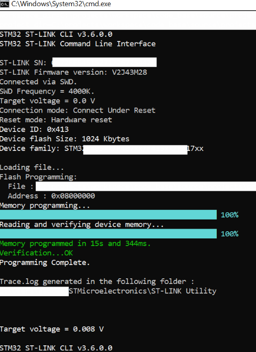 Программатор из обломка платы Nucleo - 7 Программатор из обломка платы Nucleo - 7