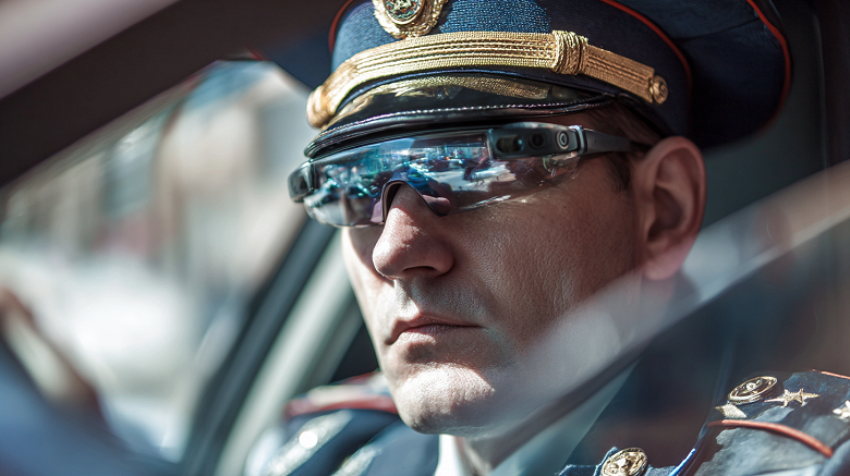 Будущее уже наступило: полицейские с ИИ-очками в Китае теперь получают всю информацию об автомобиле за секунду