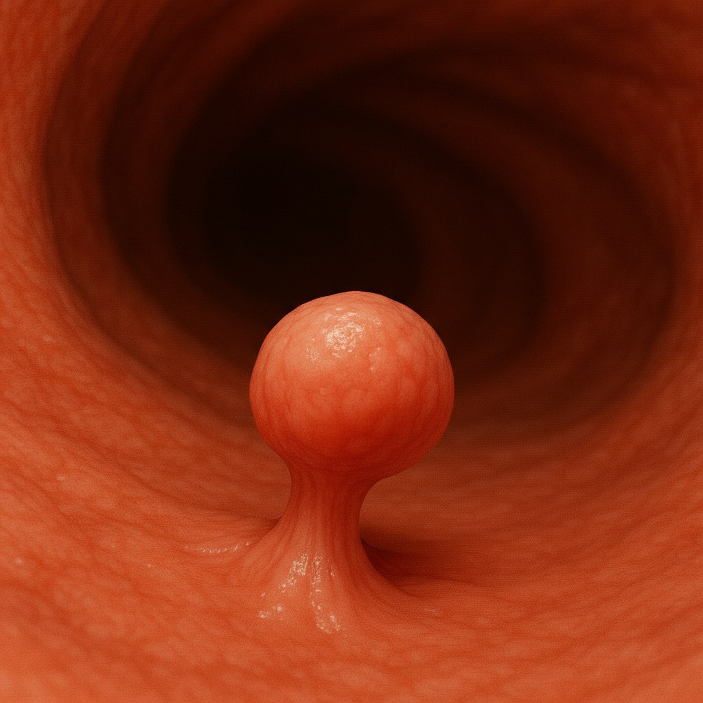 Полип - опасный "тихоня"