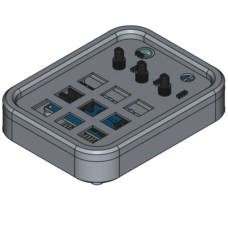 Финальный результат моделирования  