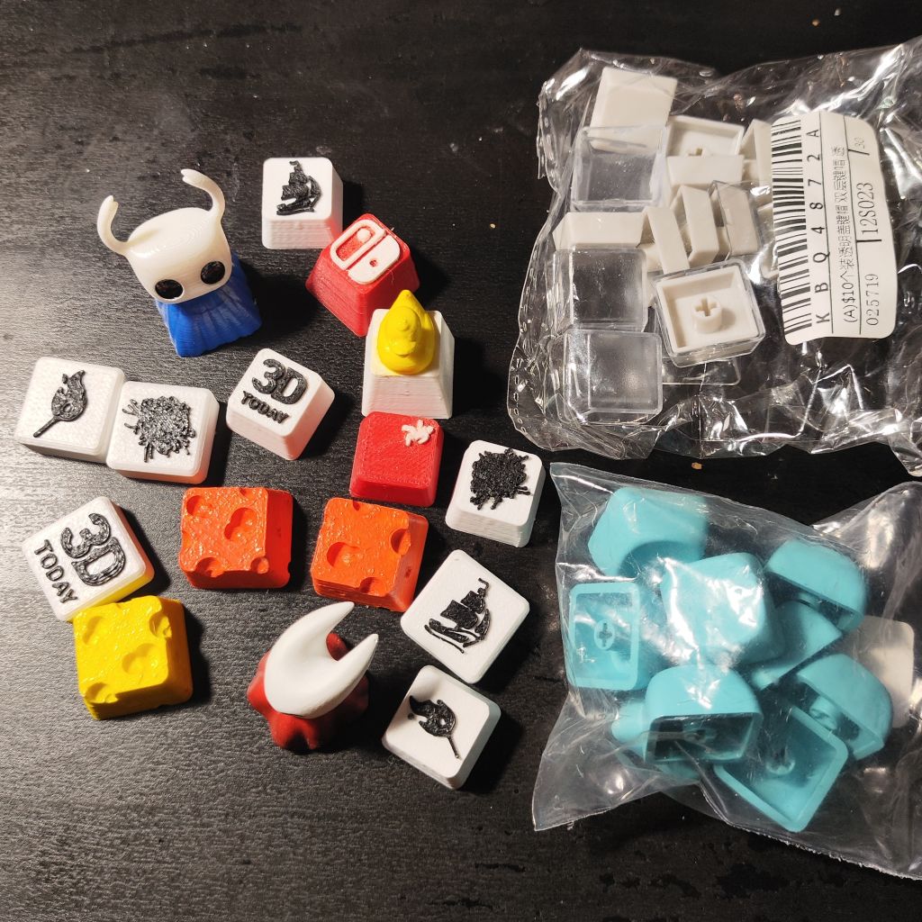 Все мои кейкапы  