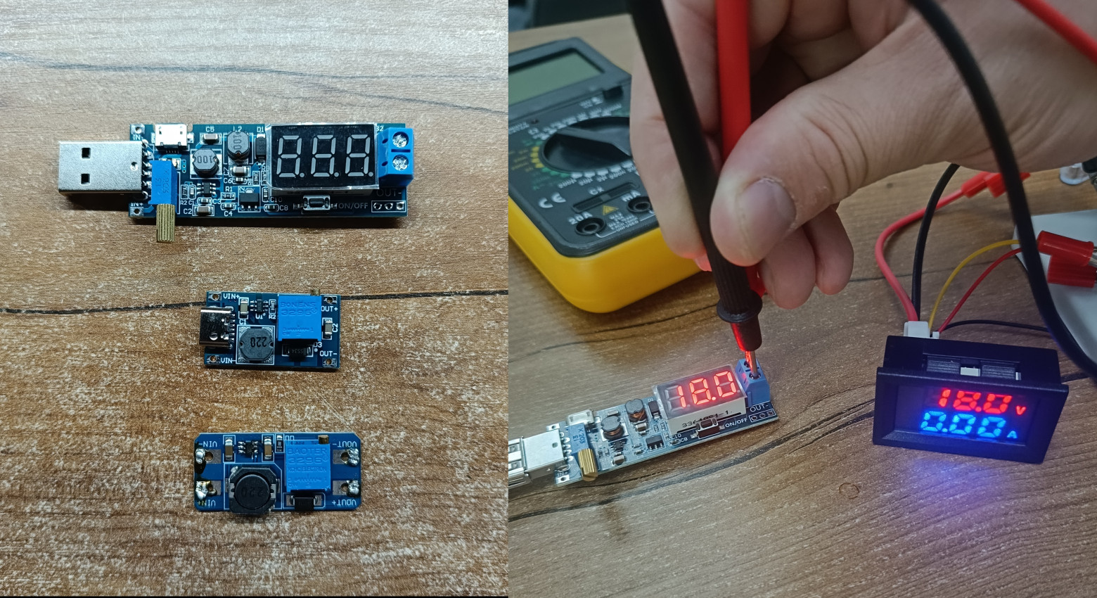 Три варианта модулей DC-DC 