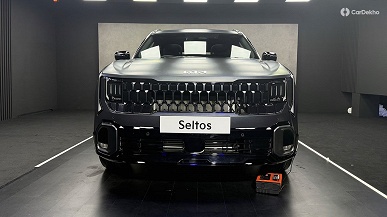 Совершенно новый Kia Seltos показали на живых фото: матовый черный цвет, три 1,5-литровых мотора и 6-ступенчатый «автомат» - 2 Совершенно новый Kia Seltos показали на живых фото: матовый черный цвет, три 1,5-литровых мотора и 6-ступенчатый «автомат»