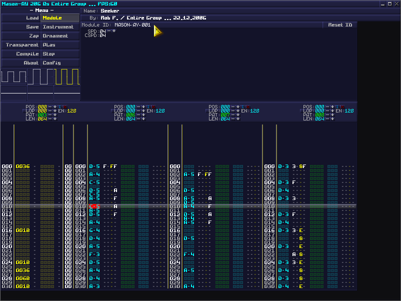 Интерфейс Mason AY II