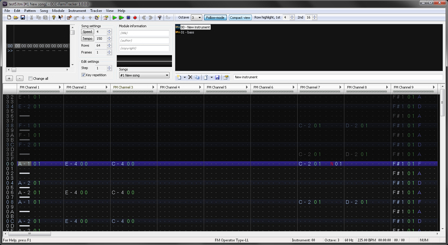 Интерфейс LLTracker