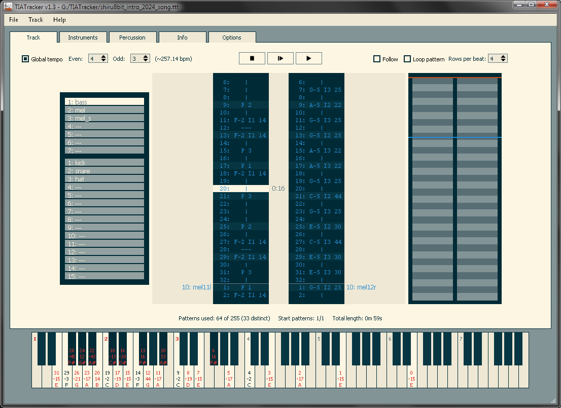 Интерфейс TIATracker