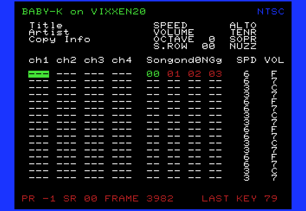 Интерфейс трекера baby-k