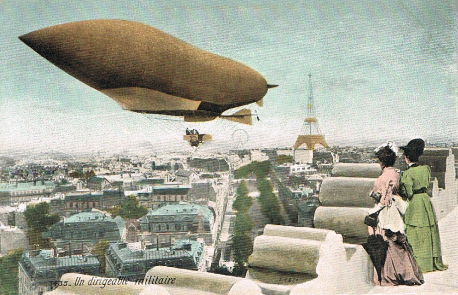 «Leboudy III» над Парижем