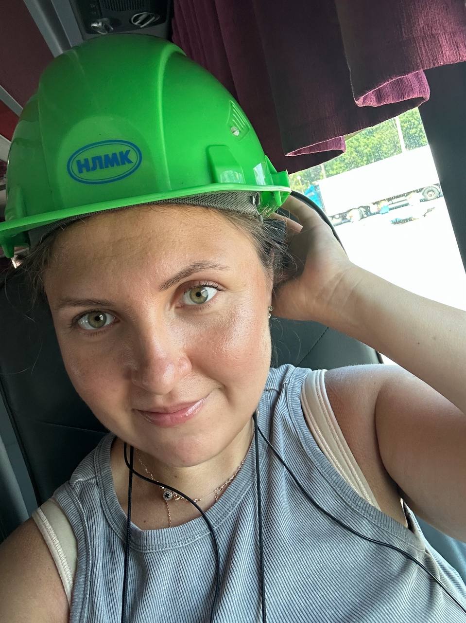 А это я в каске