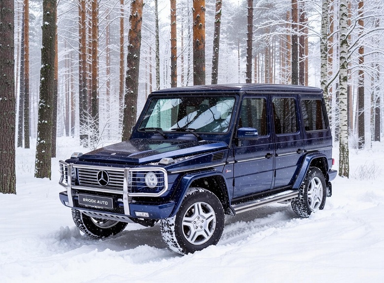 Редчайший &laquo;Гелик&raquo; AMG из 90-х без пробега продают в России