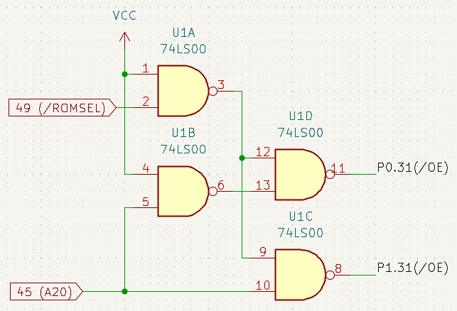 Декодер ROM P0 и P1
