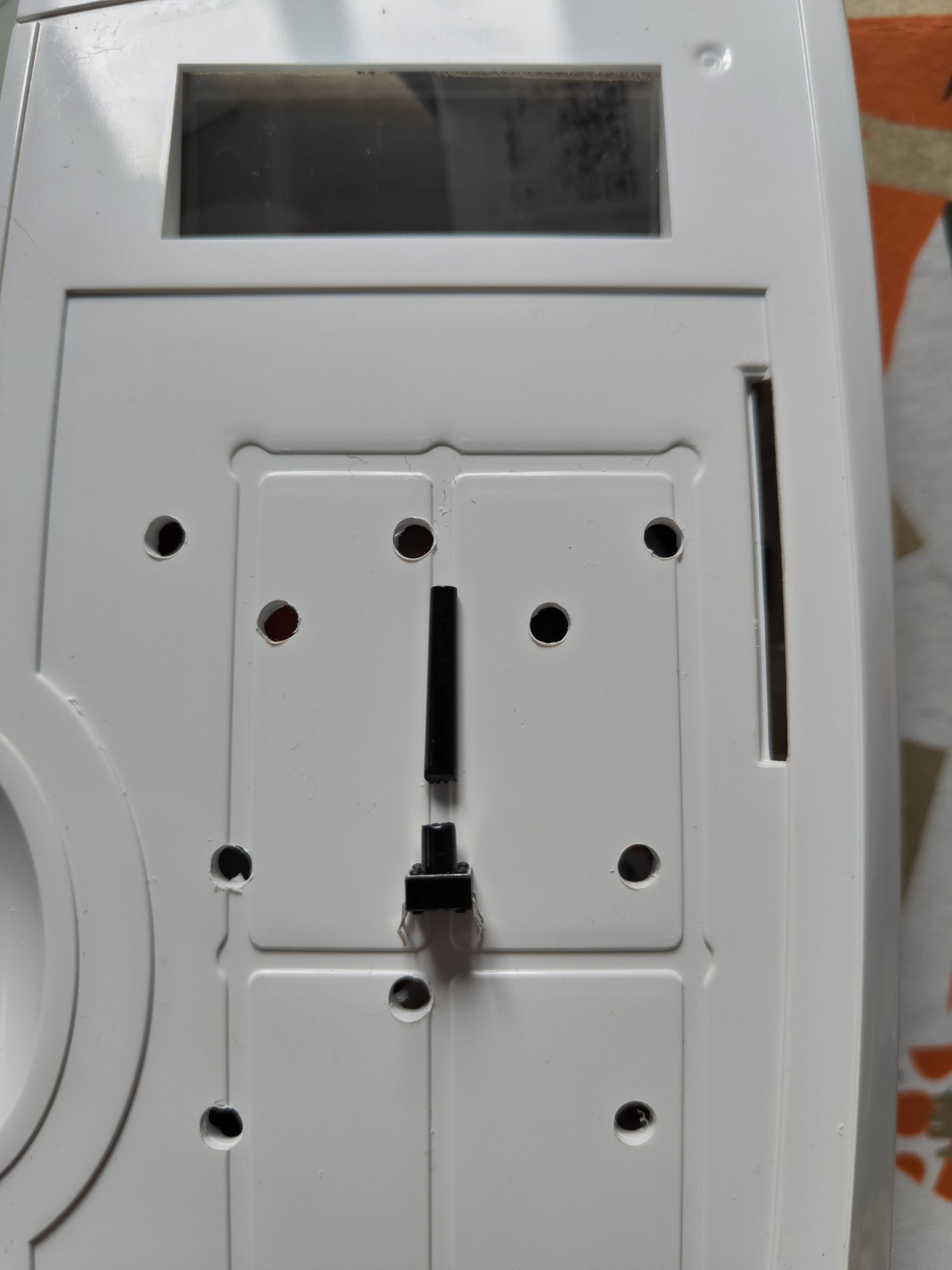 Подготовка кнопок к установке