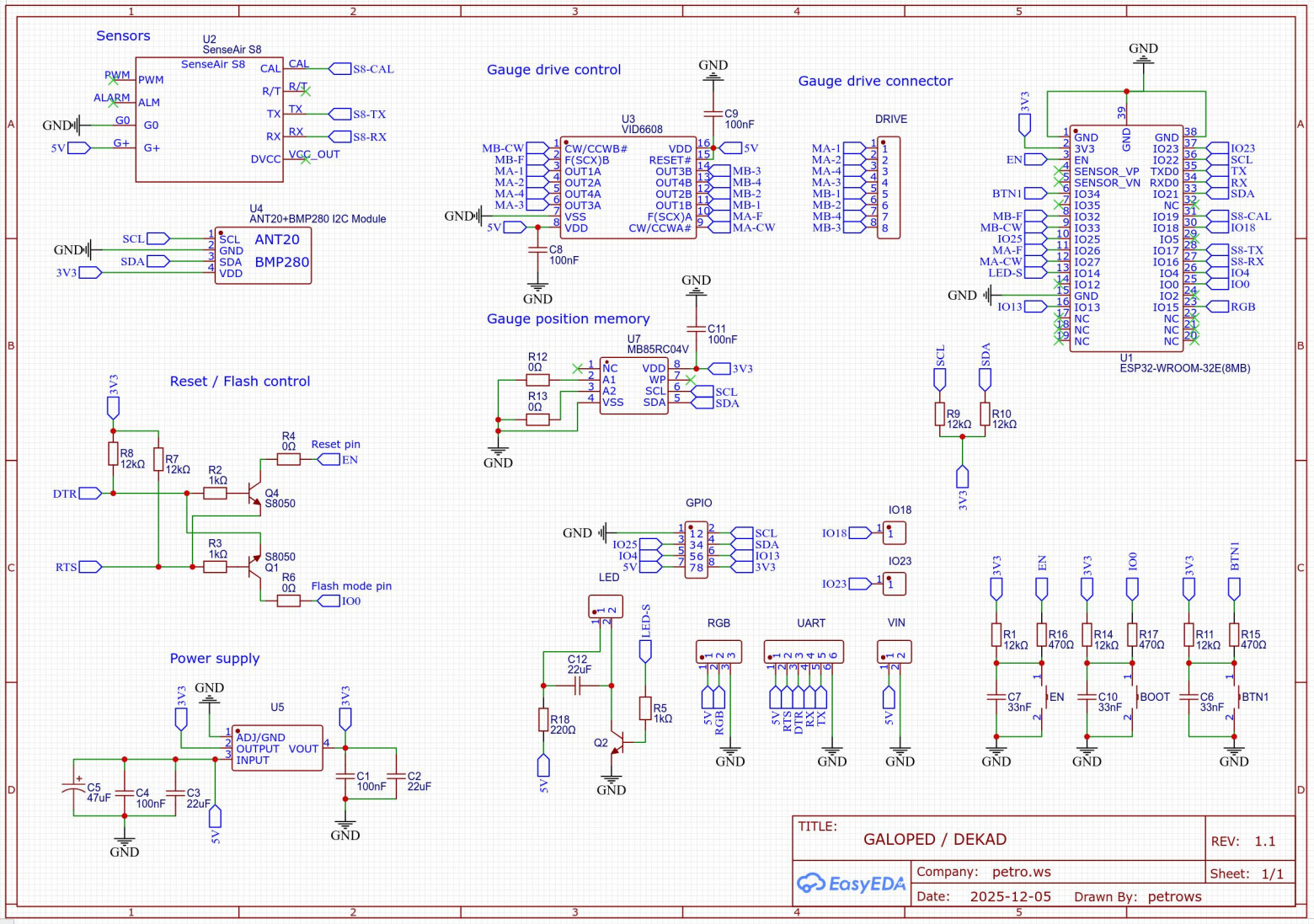Аналоговый датчик CO₂ - 9