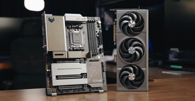 Пожароопасный разъём 12V-2x6 на системной плате. Sapphire X870EA Nitro+ получила разъём питания GC-HPWR для видеокарт и 12V-2x6 для подачи питания от блока