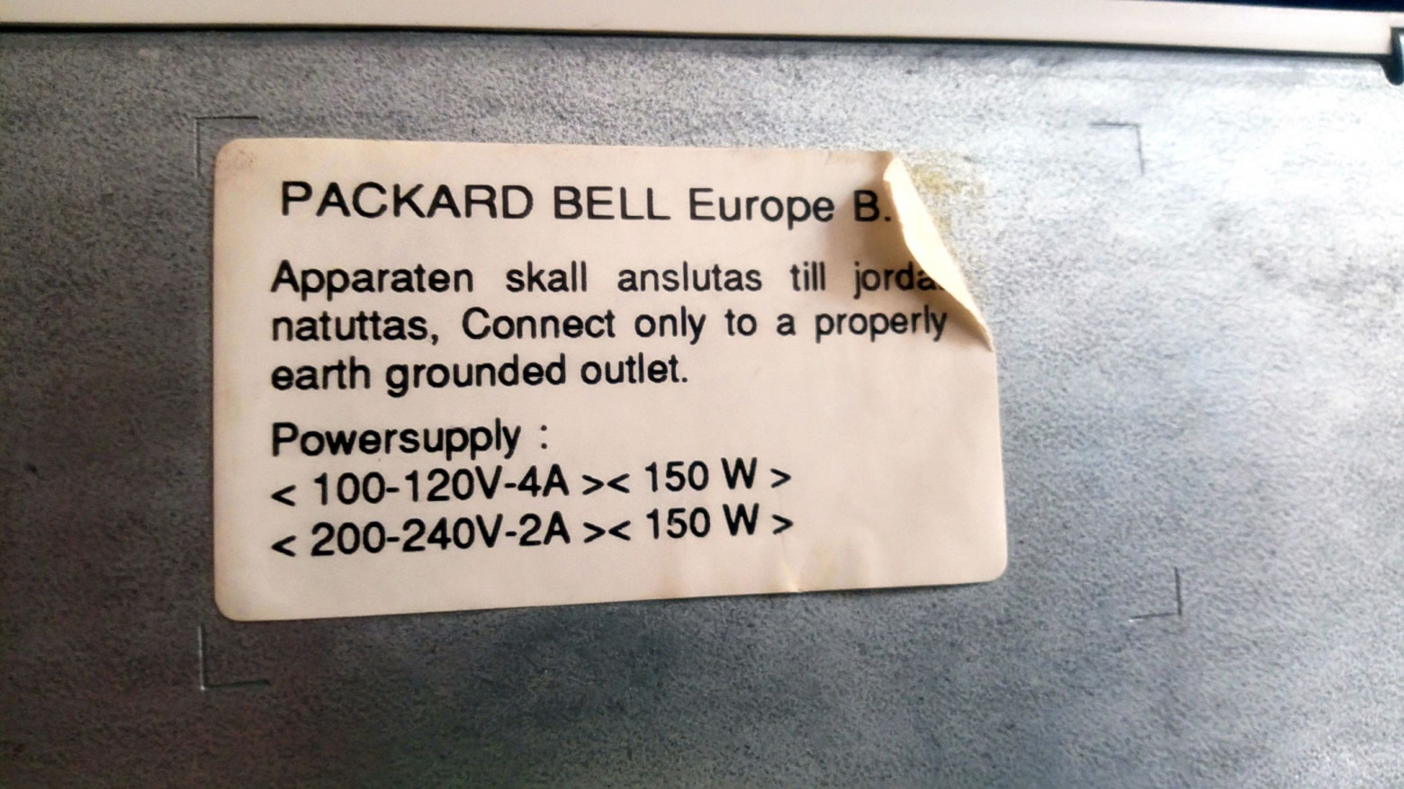 Возвращение «Легенды». Оживляем раритетный ПК Packard Bell - 6 Возвращение «Легенды». Оживляем раритетный ПК Packard Bell - 6