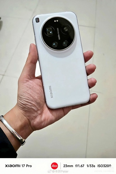 Xiaomi 17 Ultra засветился на качественных живых фото