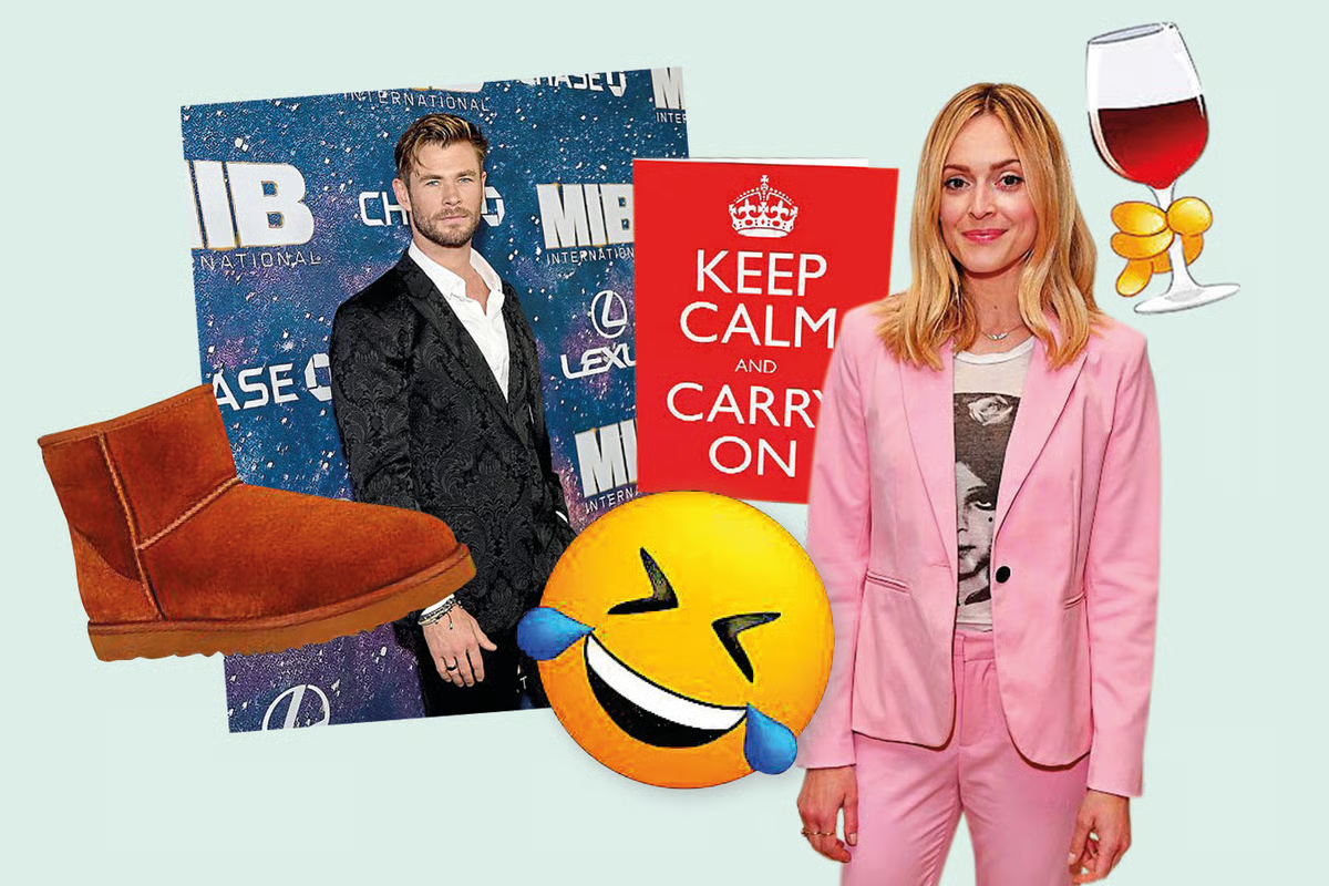 Коллаж с «типичными чюги-вещами»