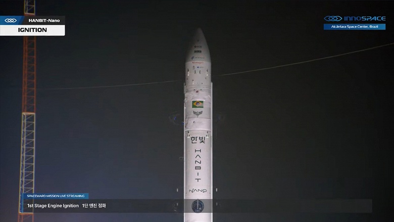 С первой попытки не получилось: южнокорейская ракета HANBIT-Nano взорвалась во время первого запуска