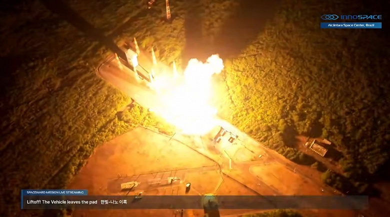 С первой попытки не получилось: южнокорейская ракета HANBIT-Nano взорвалась во время первого запуска