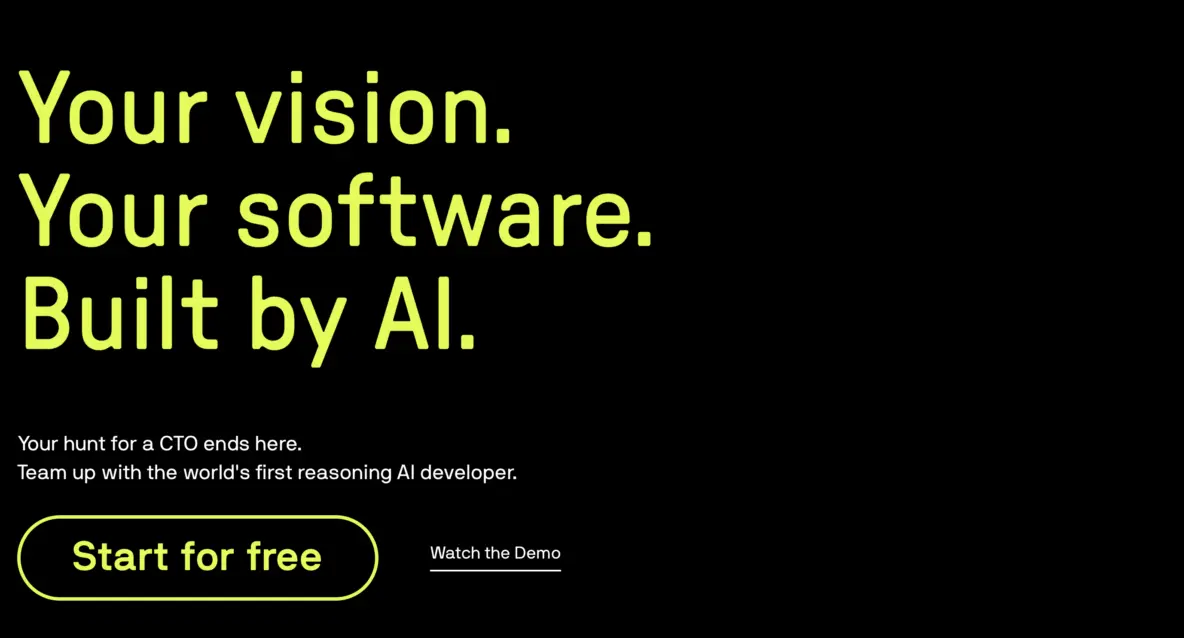 Your hunt for a CTO ends here.==Многие SaaS формулируют это также прямо как и я.