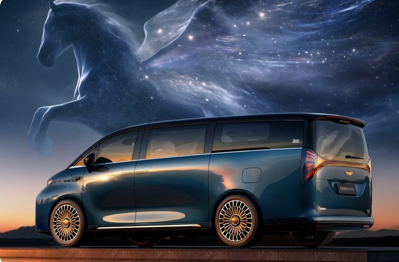 Первый гибридный минивэн Geely с запасом хода 1200 км: предзаказы на Galaxy V900 открыли в Китае