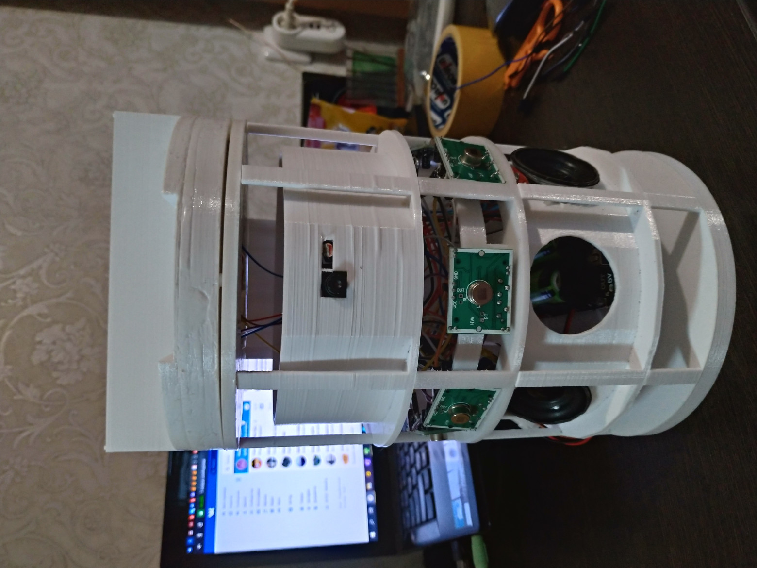 Первый тестовый образец в корпусе