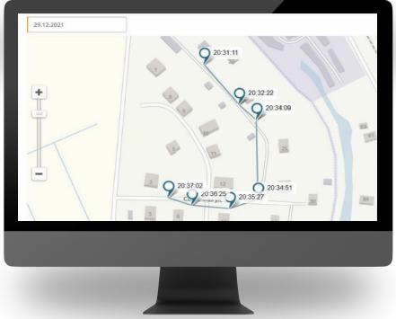 Вот так можно отслеживать, где снимал показания контролер