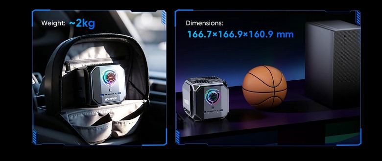 Мощный мини-ПК за 2500 долларов размером с баскетбольный мяч. Acemagic Tank M1A Pro+ поступил в продажу