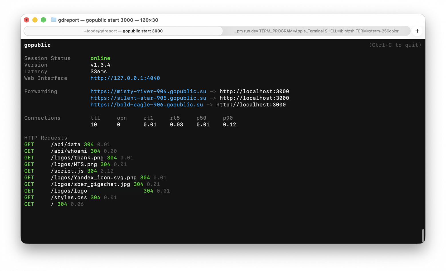 Написал свой ngrok за 10 часов (Antigravity + Claude Code) - 1