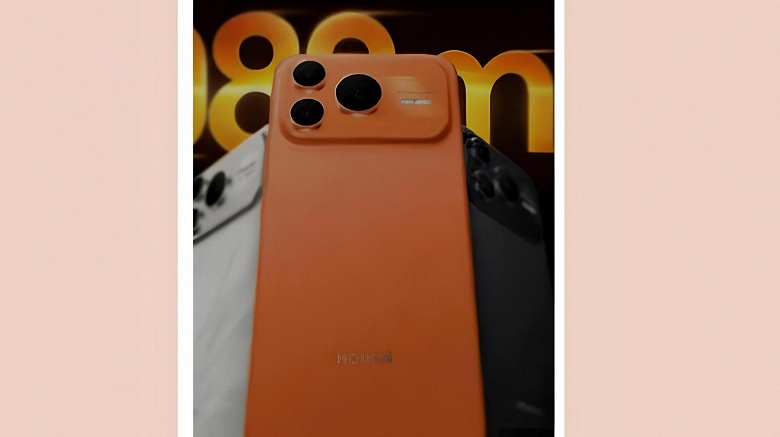 Первый смартфон с батареей более 10 000 мАч: Honor Power 2 на первом изображении очень похож на iPhone 17 Pro