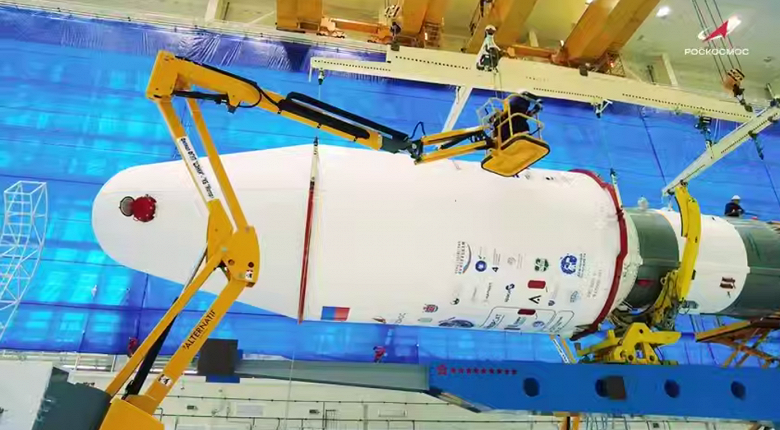 Ракету &laquo;Союз-2.1б&raquo; установили на стартовую площадку перед последним запуском в 2025 году