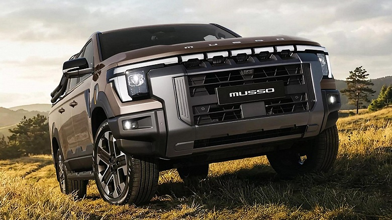 Бывший SsangYong готовит конкурента для Toyota Hilux &mdash; раскрыт дизайн нового пикапа KGM Musso