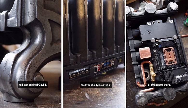 Этот компьютер точно никогда не перегреется: энтузиаст использовал для охлаждения ПК 50-килограммовую чугунную батарею викторианской эпохи - 2 Этот компьютер точно никогда не перегреется: энтузиаст использовал для охлаждения ПК 50-килограммовую чугунную батарею викторианской эпохи