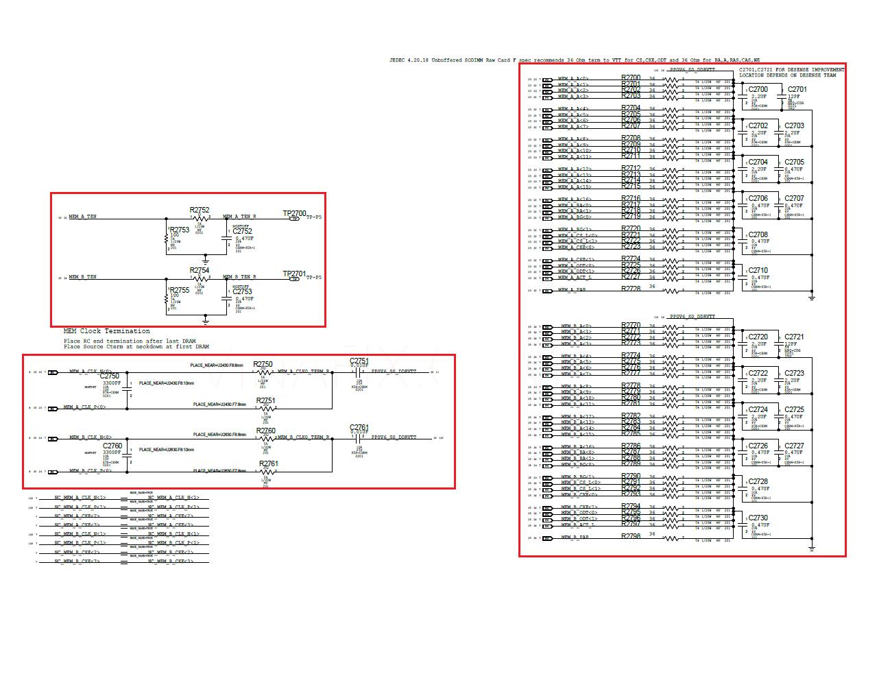 Страница DDR4 Termination