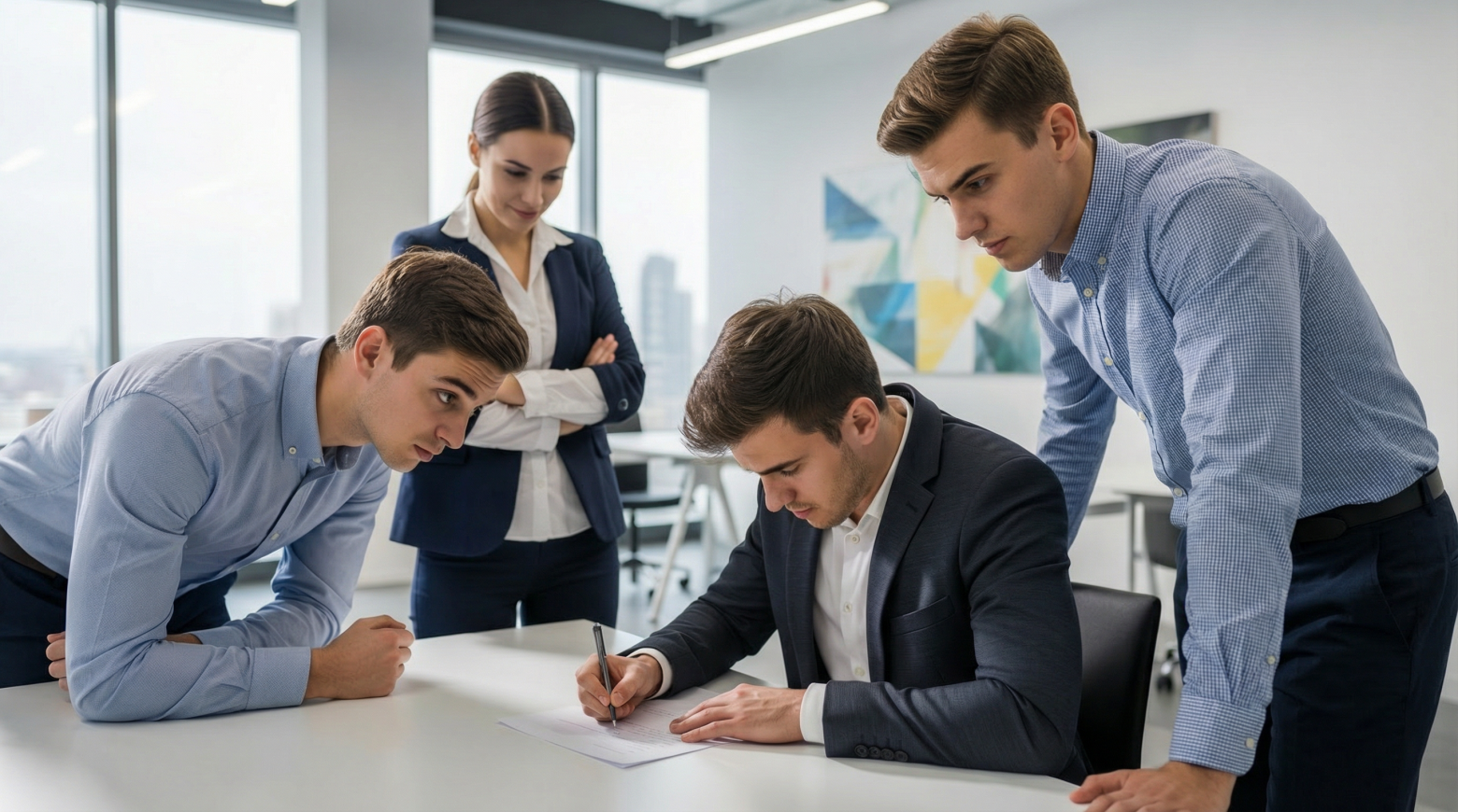 На собеседовании
