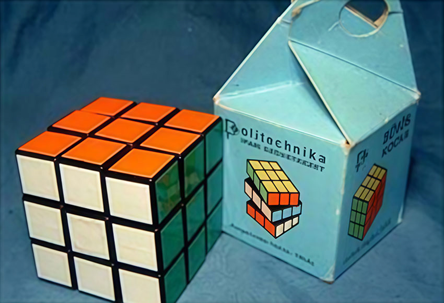 Одна из первых моделей Магического куба. Конец 1970-х    