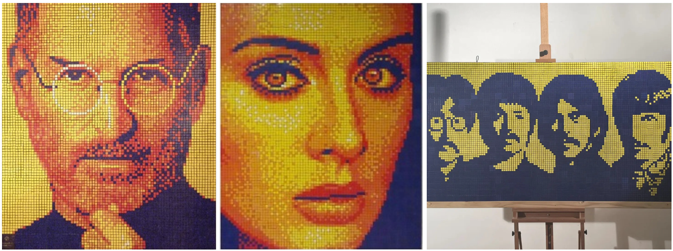 Oliver Wolff. Amazing Cube Art. 