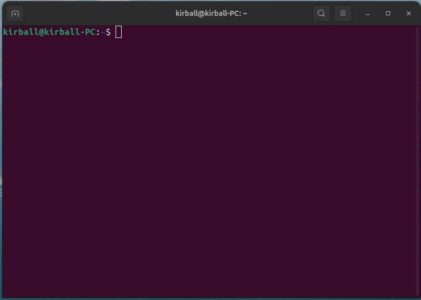 Стандартный терминал bash