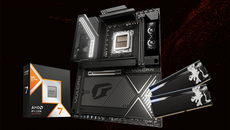 Ryzen 7 9800X3D хорошо &laquo;умирает&raquo;, но и разгоняется тоже хорошо: оверклокерам удалось разогнать Ryzen 7 9800X3D до 7,3 ГГц