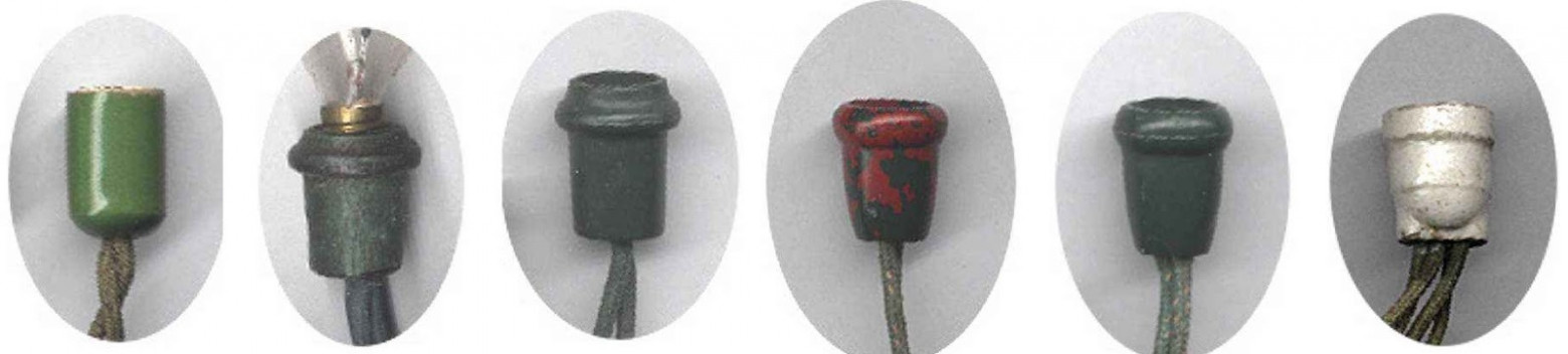 Букет разных патронов с 1901 по 1925 годы