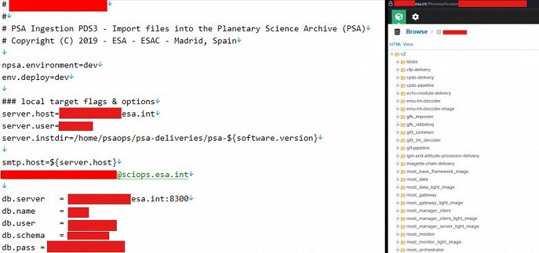 Хакер выставил на продажу более 200 ГБ данных Европейского космического агентства