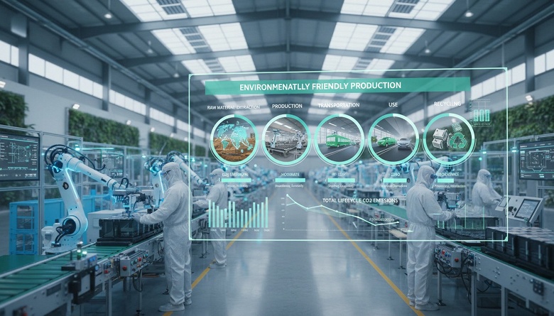 Китай вводит обязательную отчётность по углеродному следу аккумуляторов для электромобилей с 2026 года