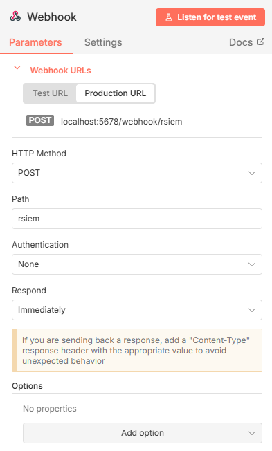 Webhook n8n